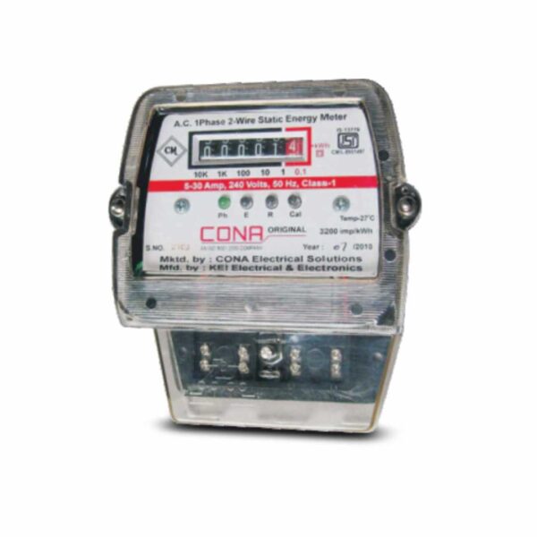 Energy Meter (Elct.) 10A To 40A With LCD Display