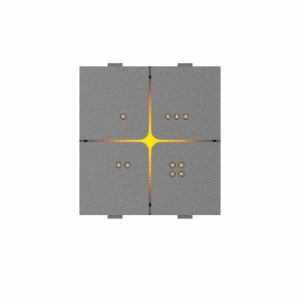 6A 4 Way Soft Touch Switch